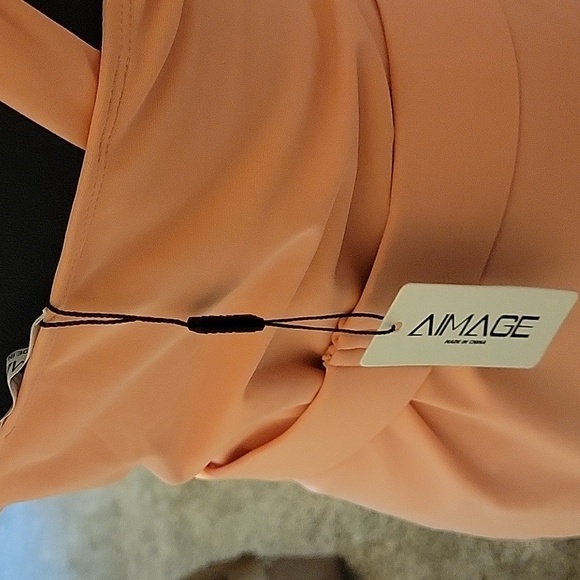One Piece Light Pink Swimsuit NWT - Picture 8 of 12